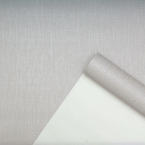 Papel De Parede Importado Linho Cinza Relevo Texturizado 3d