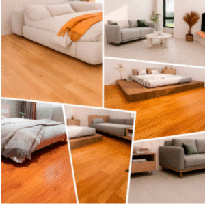 Piso Vinílico Autocolante Caixa 1,25m2 Régua Amadeirada Amadeirado Médio