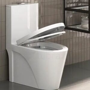 Vaso Sanitário Monobloco Caixa Acoplada Completo - Privada Cor Branco - VAB0002