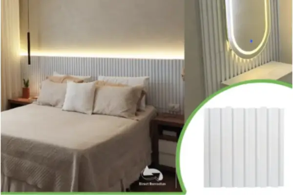 Ripado | 22 Placas (2m2) | Revestimento 3d