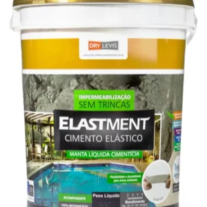 Cimento Elástico Impermeabilizante Elastment 20kg Cinza